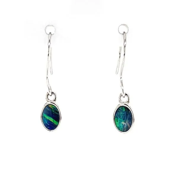 Sterling Opal Earrings Mark Jewellers La Crosse, WI