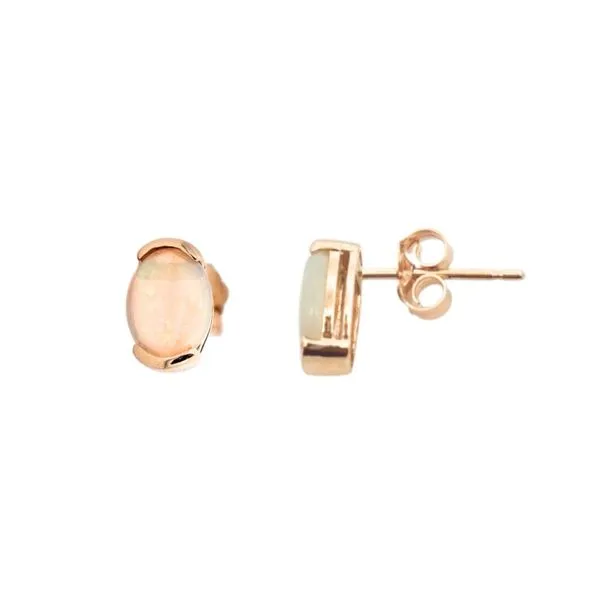 Yellow Gold Opal Stud Earrings Mark Jewellers La Crosse, WI