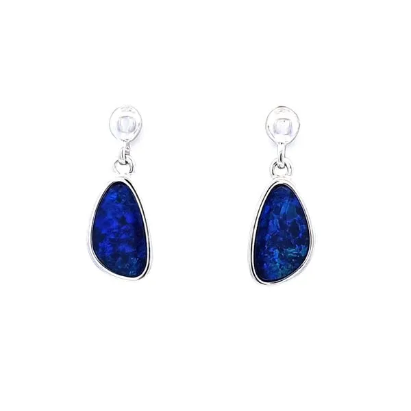 Sterling Opal Drop Earrings Mark Jewellers La Crosse, WI