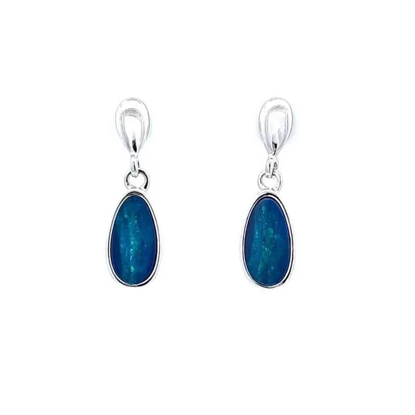 Sterling Opal Drop Earrings Mark Jewellers La Crosse, WI