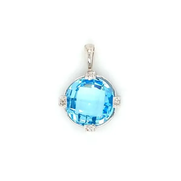 Blue Topaz Pendant Mark Jewellers La Crosse, WI