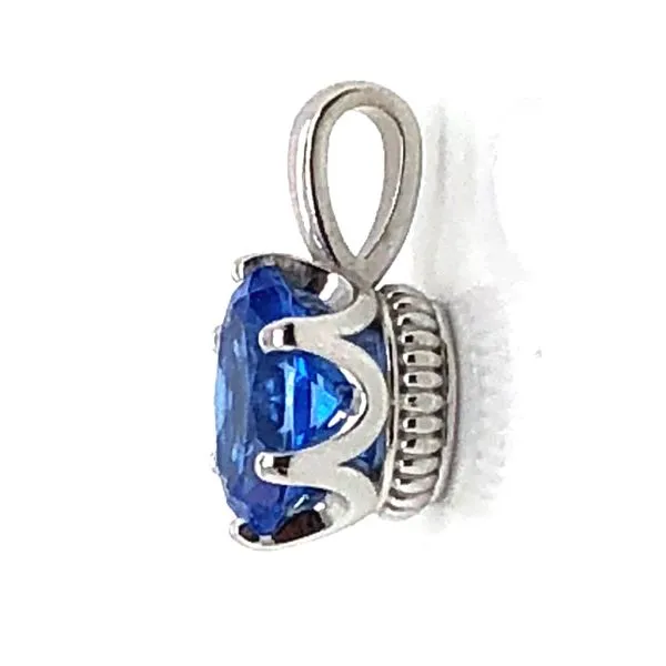 Blue Topaz Pendant Image 2 Mark Jewellers La Crosse, WI