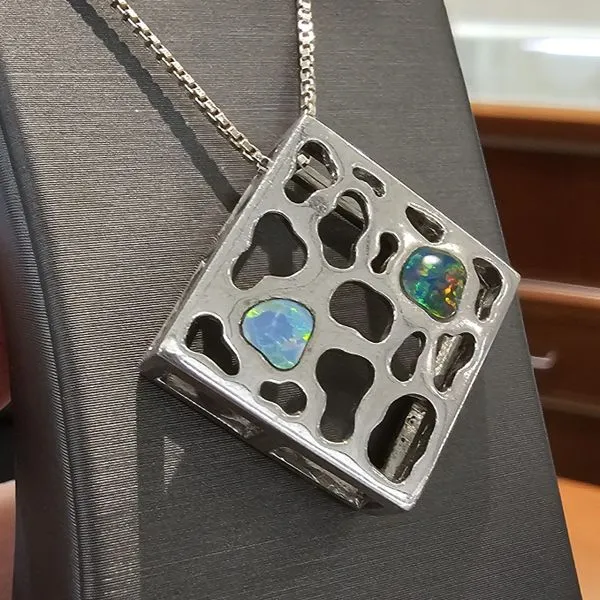 Opal Pendant Image 2 Mark Jewellers La Crosse, WI