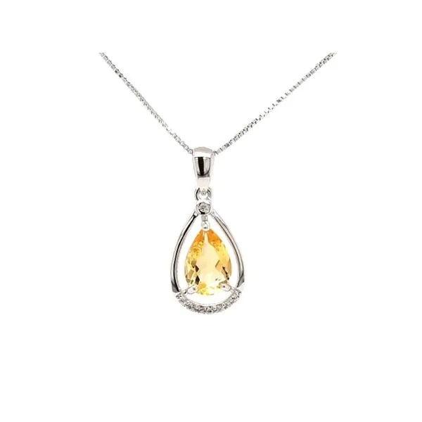 Citrine Pendant Mark Jewellers La Crosse, WI