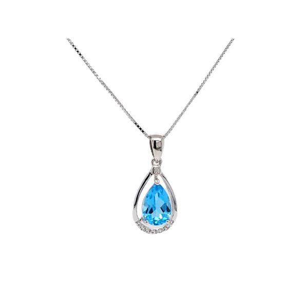 Blue Topaz Pendant Mark Jewellers La Crosse, WI