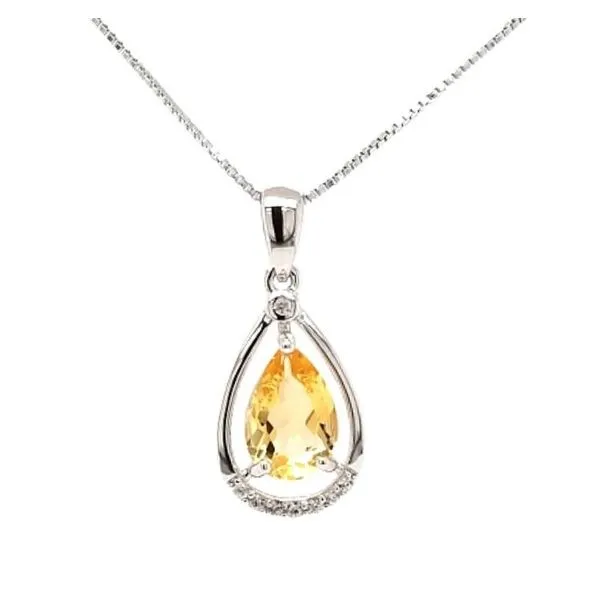 Citrine Pendant Mark Jewellers La Crosse, WI