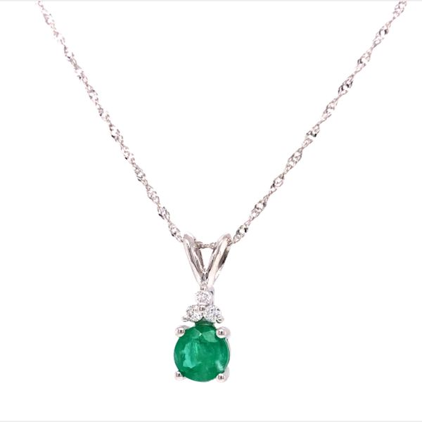 Emerald Pendant Mark Jewellers La Crosse, WI