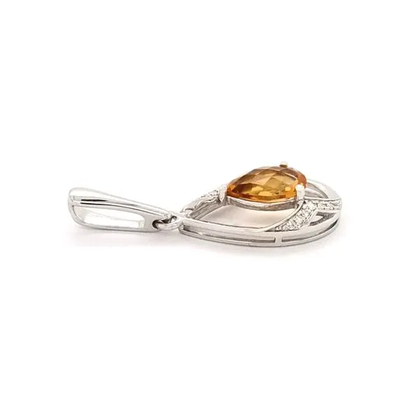 Citrine Pendant Image 2 Mark Jewellers La Crosse, WI