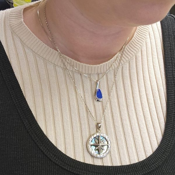 Sterling Opal Pendant Image 3 Mark Jewellers La Crosse, WI