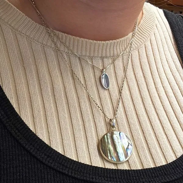 Sterling Opal Pendant Image 3 Mark Jewellers La Crosse, WI