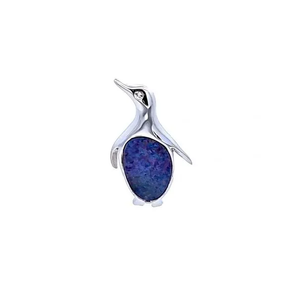 Sterling Opal Penguin Pendant Mark Jewellers La Crosse, WI
