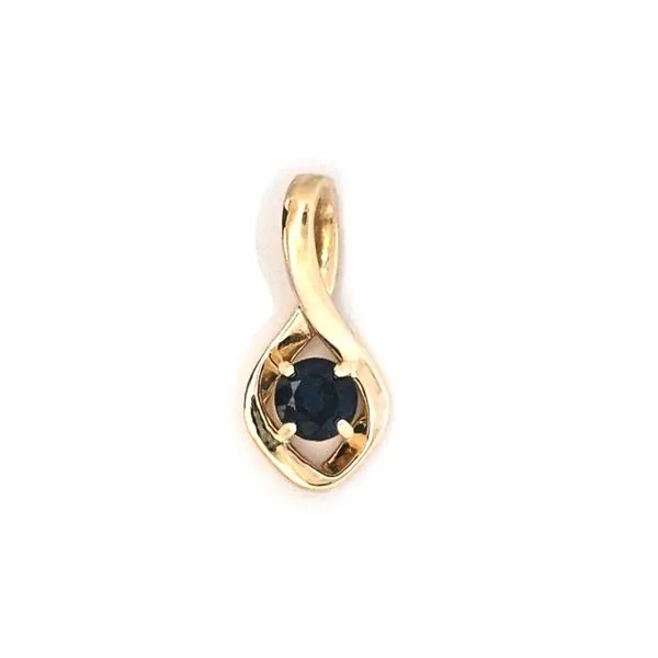 Yellow Gold Sapphire Pendant Mark Jewellers La Crosse, WI