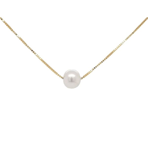 Yellow Gold Freshwater Pearl Necklace Mark Jewellers La Crosse, WI