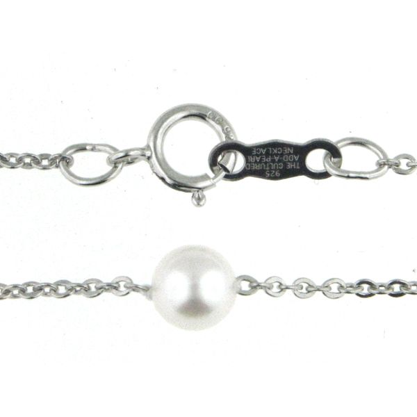 Sterling Add-A-Pearl Necklace Image 2 Mark Jewellers La Crosse, WI