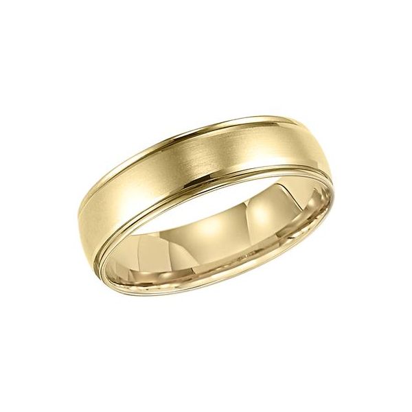 Yellow Gold Wedding Band Mark Jewellers La Crosse, WI