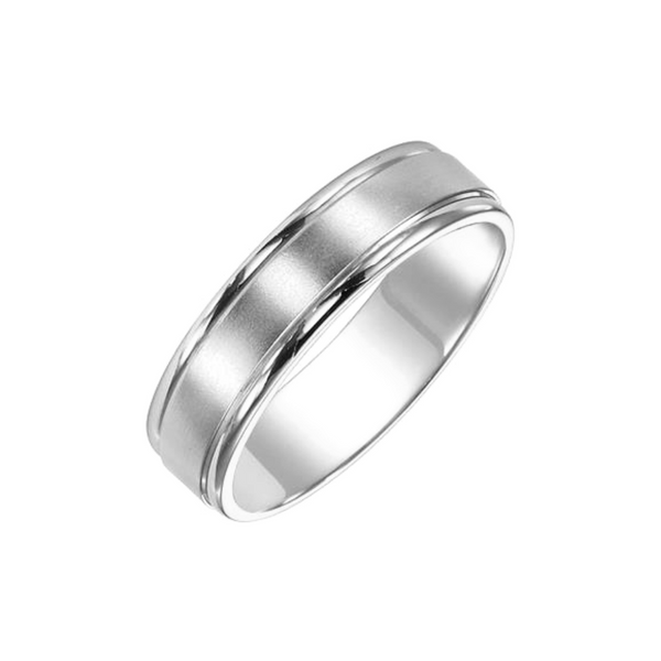 White Gold Band Mark Jewellers La Crosse, WI