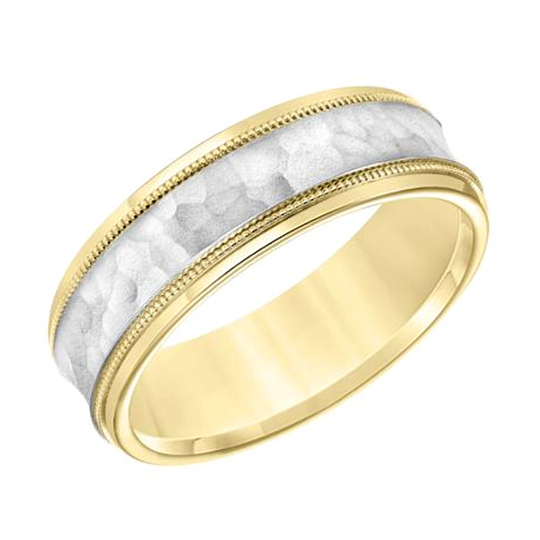 Two Tone Gold Band Mark Jewellers La Crosse, WI