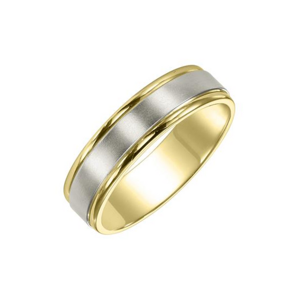 Two Tone Gold Band Mark Jewellers La Crosse, WI