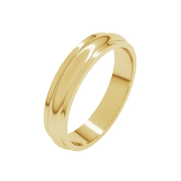Yellow Gold Wedding Band Mark Jewellers La Crosse, WI