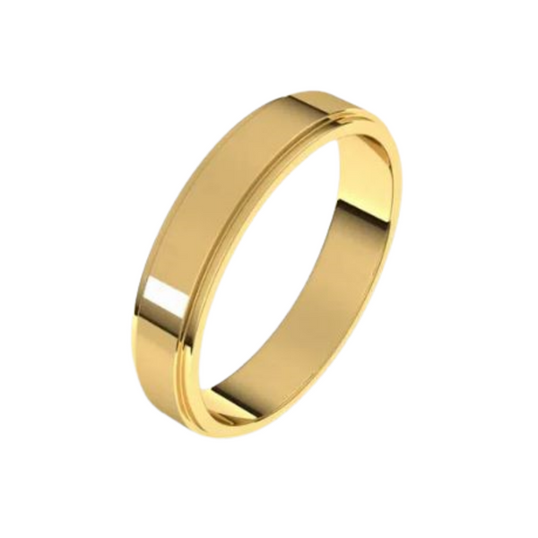Yellow Gold Wedding Band Mark Jewellers La Crosse, WI