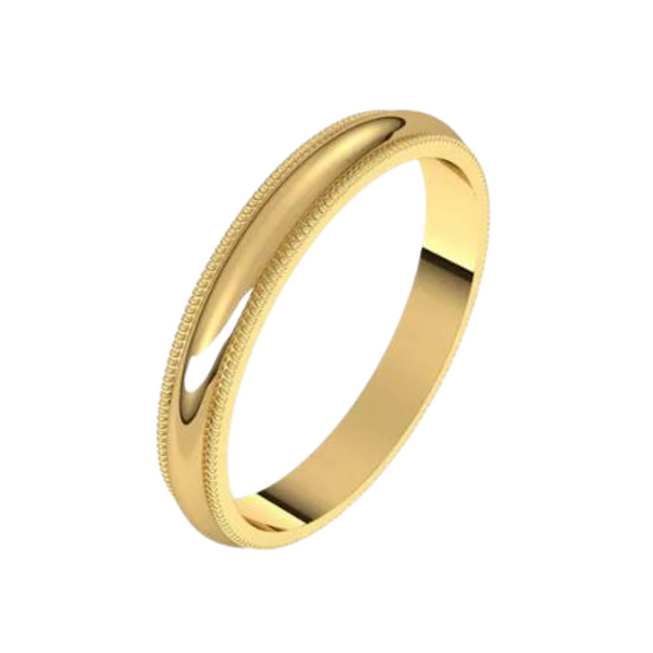 Yellow Gold Wedding Band Mark Jewellers La Crosse, WI