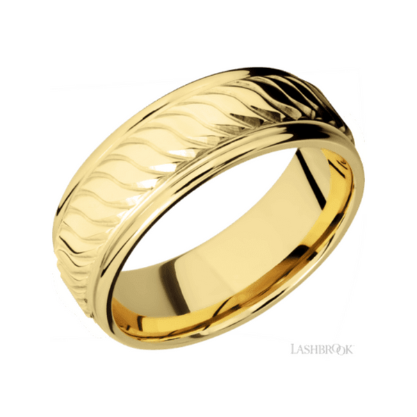 Yellow Gold Wedding Band Mark Jewellers La Crosse, WI