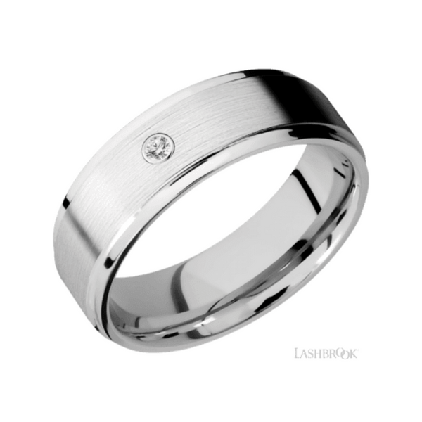 White Gold Wedding Band Mark Jewellers La Crosse, WI