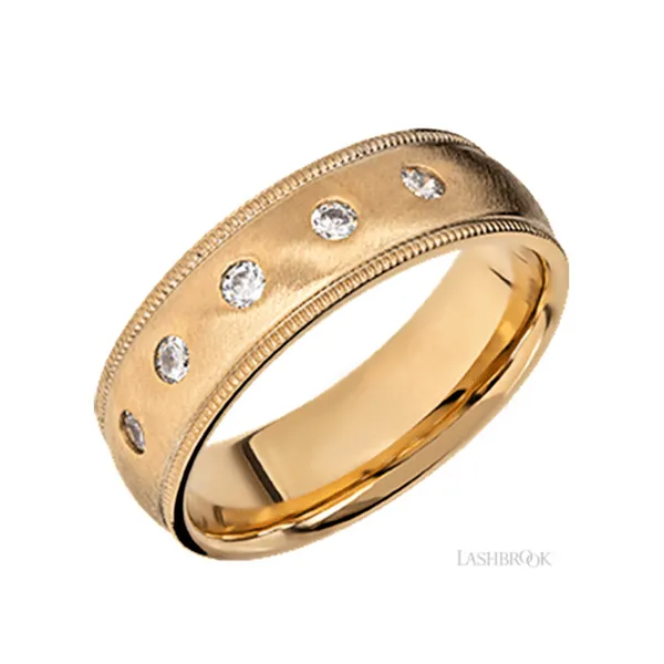 Yellow Gold Wedding Band Mark Jewellers La Crosse, WI