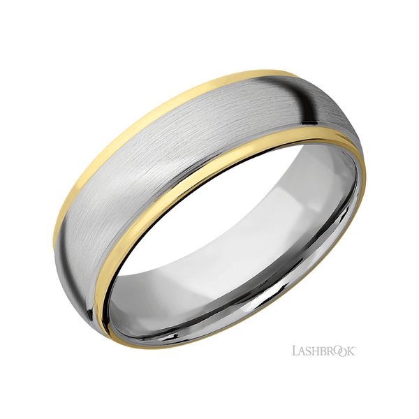 Two Tone Gold Band Mark Jewellers La Crosse, WI