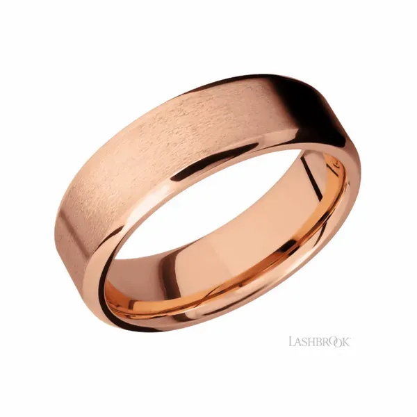 Rose Gold Wedding Band Mark Jewellers La Crosse, WI