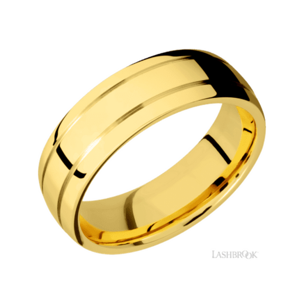 Yellow Gold Wedding Band Mark Jewellers La Crosse, WI