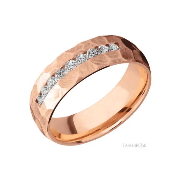 Rose Gold Wedding Band Mark Jewellers La Crosse, WI