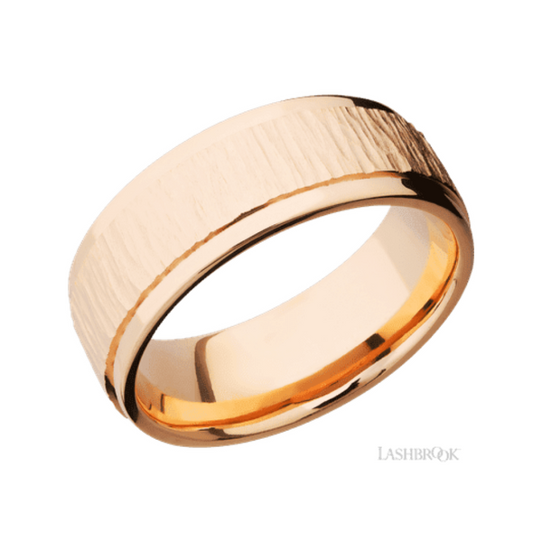 Rose Gold Wedding Band Mark Jewellers La Crosse, WI