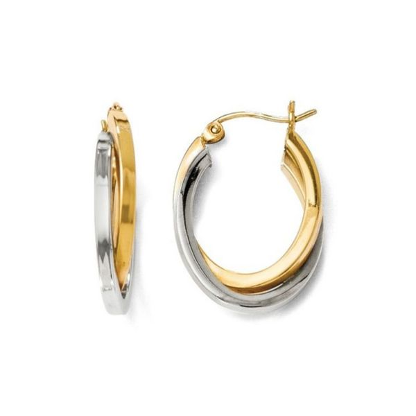 Gold Hoop Earrings Mark Jewellers La Crosse, WI