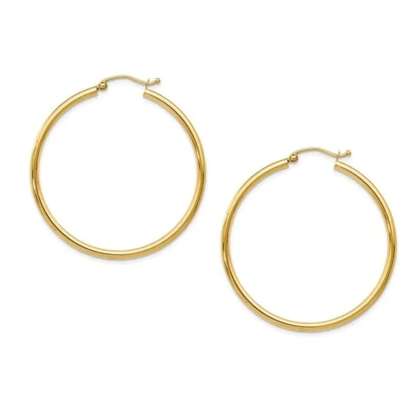 Gold Hoop Earrings Mark Jewellers La Crosse, WI