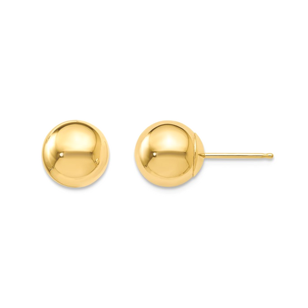 Gold Ball Earrings Mark Jewellers La Crosse, WI