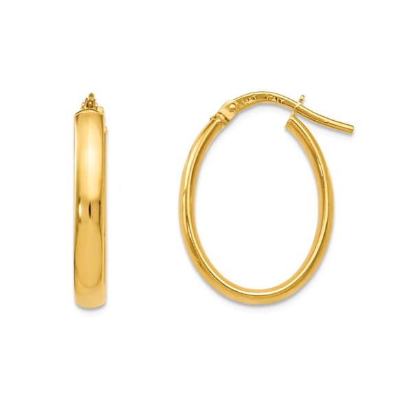 Gold Hoop Earrings Mark Jewellers La Crosse, WI