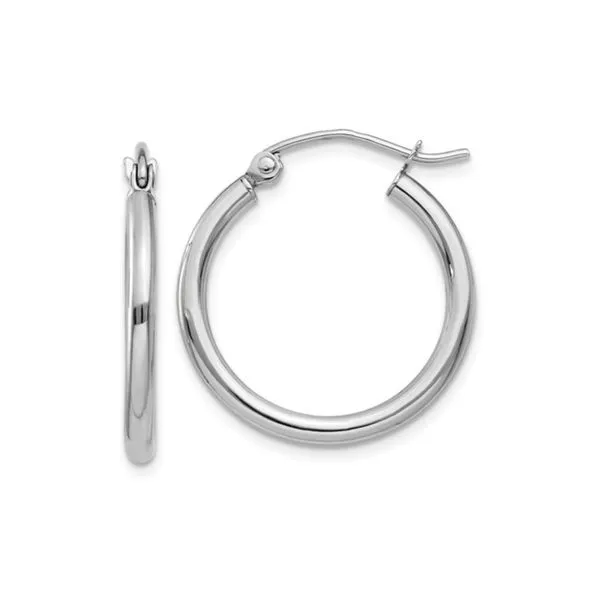 Gold Hoop Earrings Mark Jewellers La Crosse, WI