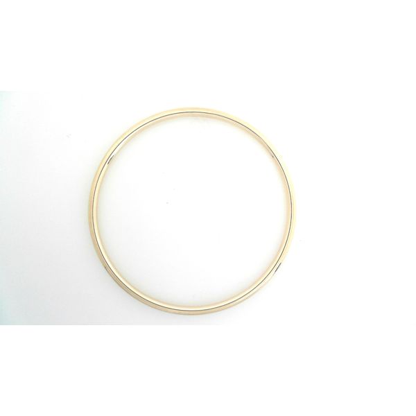 Yellow Gold Bangle Bracelet Image 2 Mark Jewellers La Crosse, WI