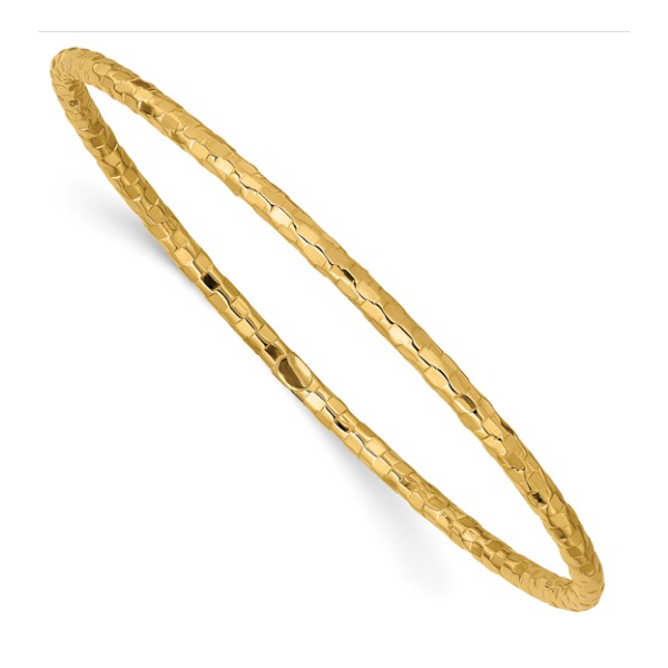 Yellow Gold Bangle Bracelet Mark Jewellers La Crosse, WI