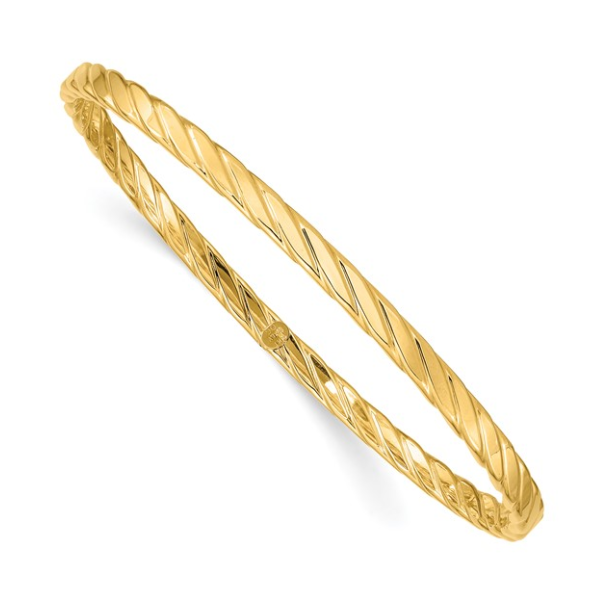 Yellow Gold Bangle Bracelet Mark Jewellers La Crosse, WI