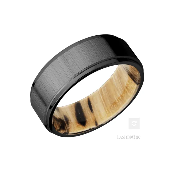 Black Zirconium Band Mark Jewellers La Crosse, WI