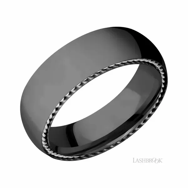 Black Zirconium Band Mark Jewellers La Crosse, WI