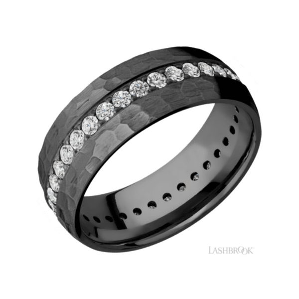 Black Zirconium Band Mark Jewellers La Crosse, WI