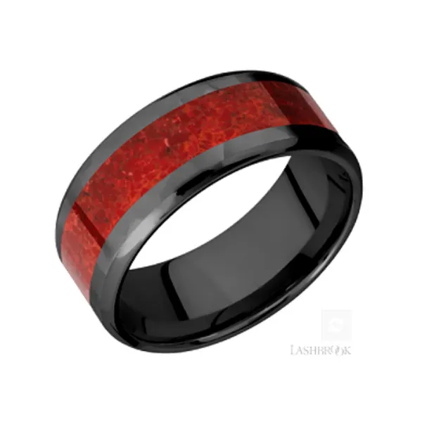 Black Zirconium Band Mark Jewellers La Crosse, WI