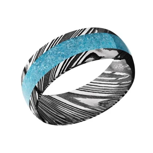 Damascus Steel Band Mark Jewellers La Crosse, WI