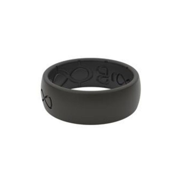 Groove Silicone Black Band Mark Jewellers La Crosse, WI