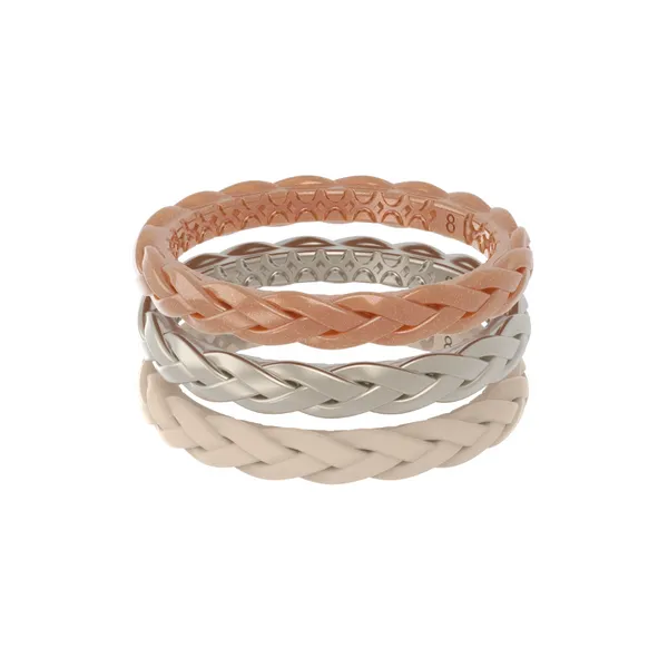 Groove Silicone Band Set Mark Jewellers La Crosse, WI