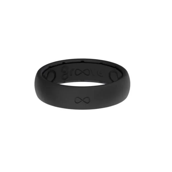 Groove Silicone Black Band Mark Jewellers La Crosse, WI