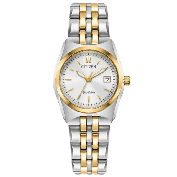 Ladies' Eco-Drive Two Tone Watch Mark Jewellers La Crosse, WI